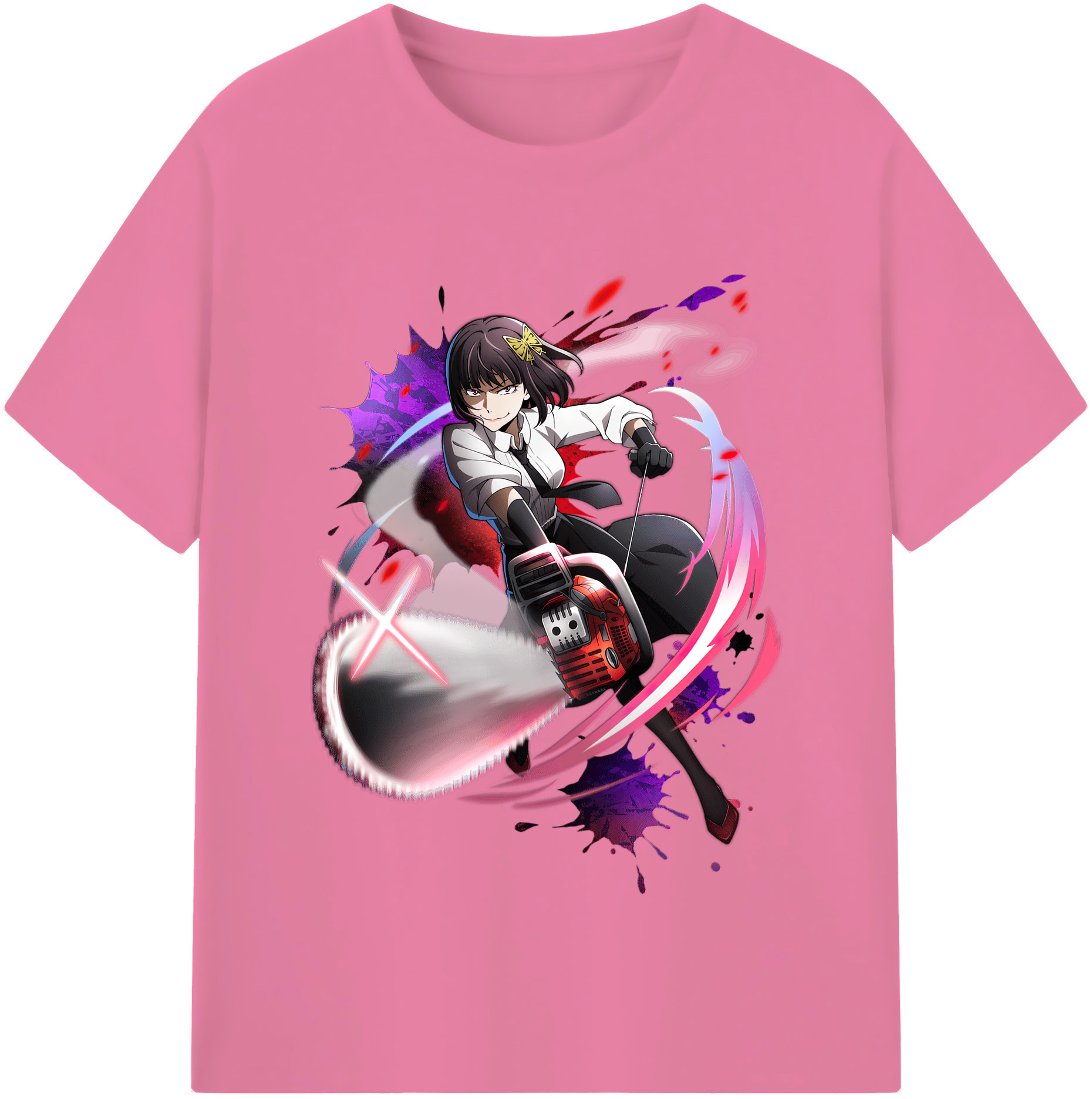 （画像用） 文豪ストレイドッグス Bungo Stray Dogs 綿100％半袖Tシャツ（フロントプリント）